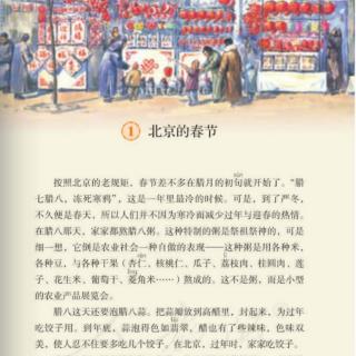 部编版语文六下《北京的春节》