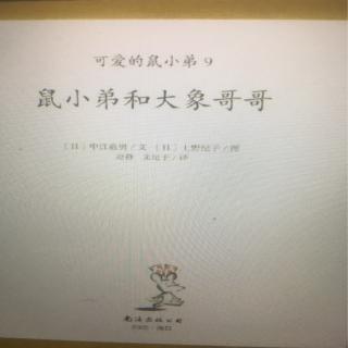 鼠小弟和大象哥哥