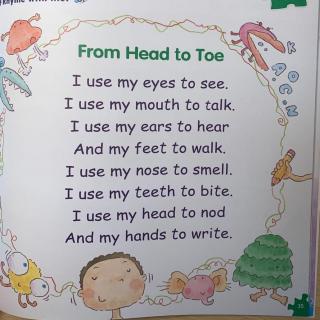 From Head to Toe- 《Phonics Kids蒲公英 英语拼读王》