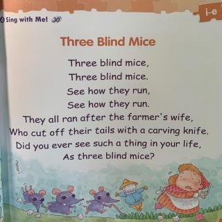 Three Blind Mice- 《Phonics Kids蒲公英 英语拼读王》