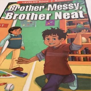 BL-105-H-《Brother messy,Brother Neat》