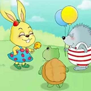 绘本故事《爱笑的小兔子》