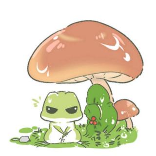 晚安故事《青蛙和绿色的伞》