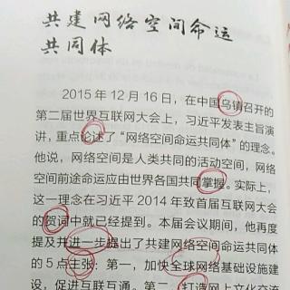 共建网络空间命运共同体