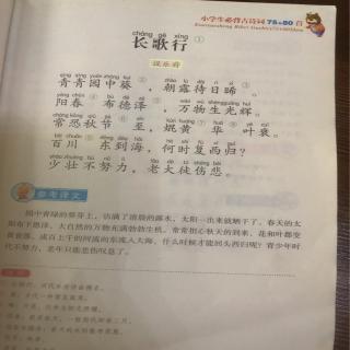 长歌行（汉乐府）