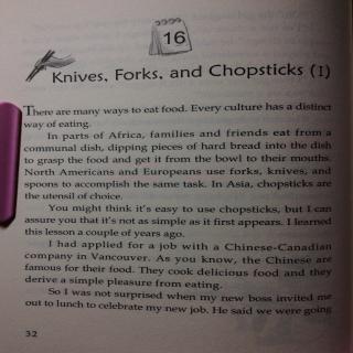 12-16 Knives，Forks and Chopsticks（1）