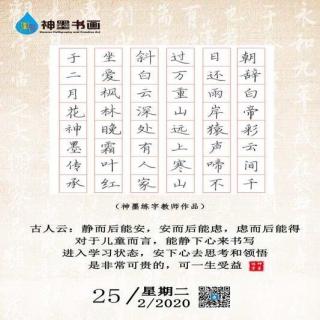 课程问答三： 学习了练字还是不见效果