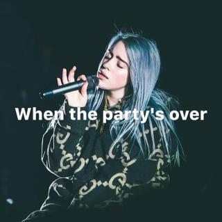 when the party's over_毛毛