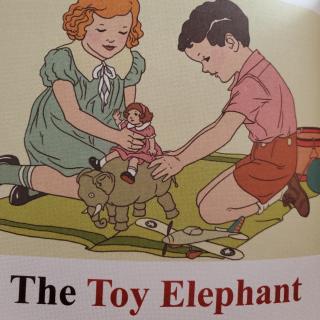 the toy elephant