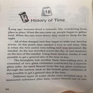 12-18 History of Time