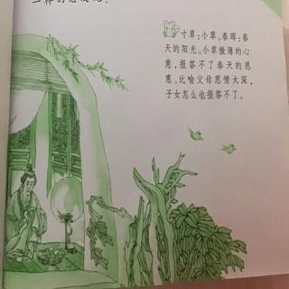 寸草春晖 大逆不道 大器晚成