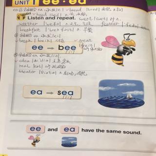 Smart Phonics5Unit1讲解上