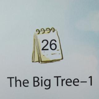 a big tree。