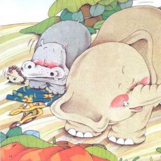 幼儿睡前故事《小象的大便》
