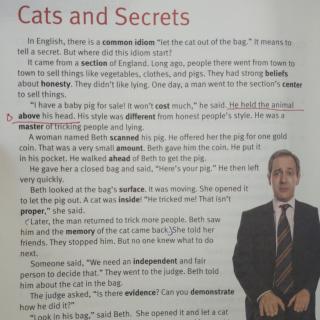Cats and secrets