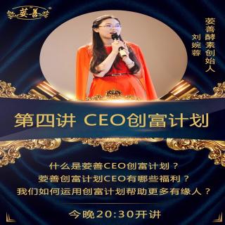 荌善意向CEO课《创富计划CEO》