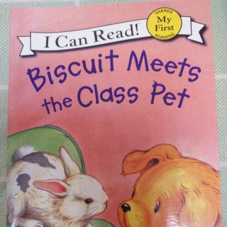 Biscuit Meets   the  Class  Pet