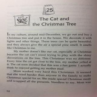 12-25 The Cat and the Christmas Tree