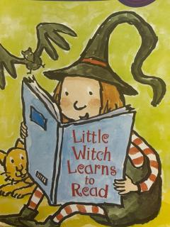 Little witch learns to read