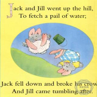 【磨耳朵第一周】Jack and Jill