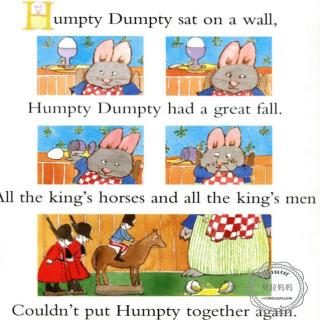 【磨耳朵第一周】Humpty Dumpty