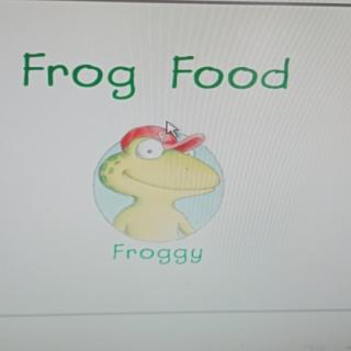 frog food