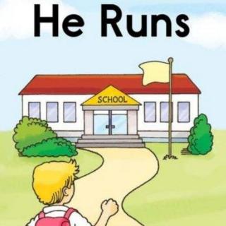 He  runs