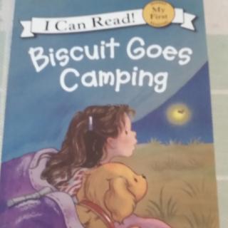 Biscuit     Goes       camping