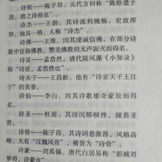 2.常识篇：唐代诗人别称