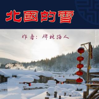 《北国的雪》/作者:碑林路人