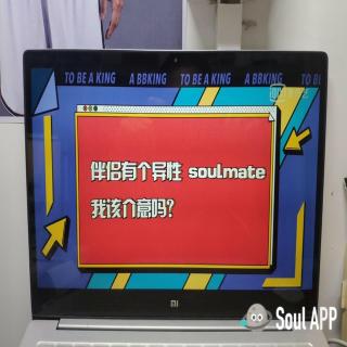 伴侣有个异性soulmate，我该介意吗？