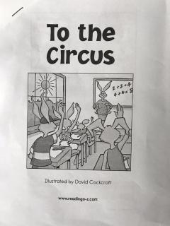 Reading A-Z K To The Circus 