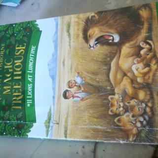 MAGIC TREE  HOUSE  LIONS AT LUNCH       TIME 2 Jump,Beasts！Jump!