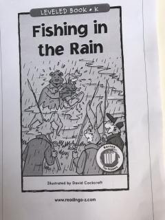 Reading A-Z K Fishing in the Rain