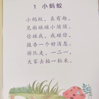 1《小蚂蚁》