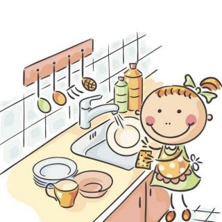 【艾玛唱童谣】Wash the Dishes