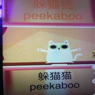 peekaboo～躲猫猫