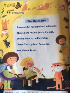 2phonics page92TheCat'sJam