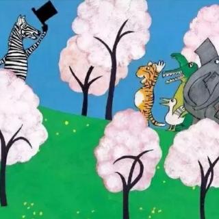 “悦宝园芭迪熊早教中心”绘本故事《爱打嗝的斑马》-大卫·麦基