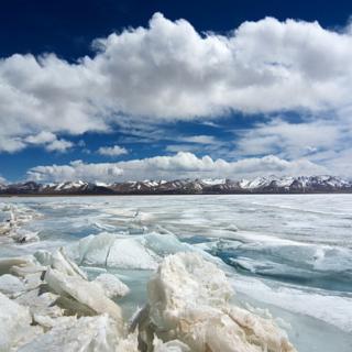 纳木措，天堂的冰湖