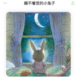 绘本故事：《睡不着觉的小兔子🐰》