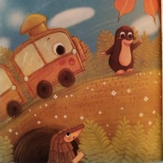 【大风车故事吧】园长妈妈晚安故事《小鼹鼠的火车》