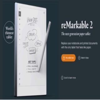 Paper tablet-reMarkable 2📄