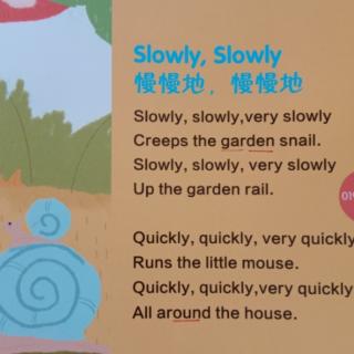 Slowly slowly 点点