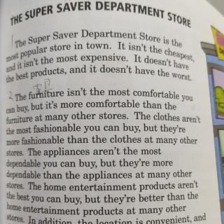 The super saver department store