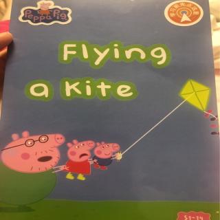 flying a kite