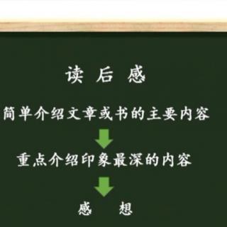 《写读后感》习作课（第一课时）辅导