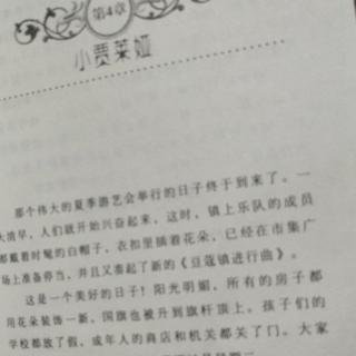 李瑞欣阅读   第四章  小贾莱娅 31~38页