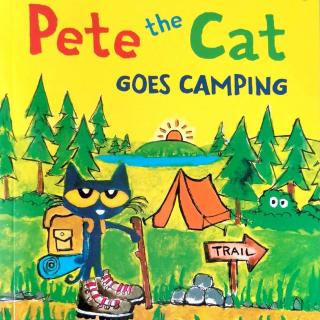 Pete the Cat goes camping
