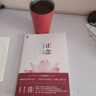 《正念 此刻是一枝花》引言